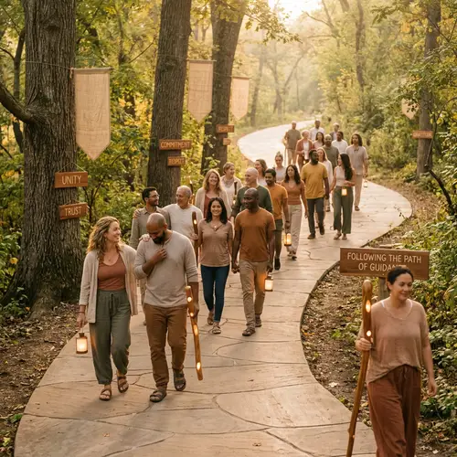 Gratitude and Commitment Path: Follow, Respect, Unite