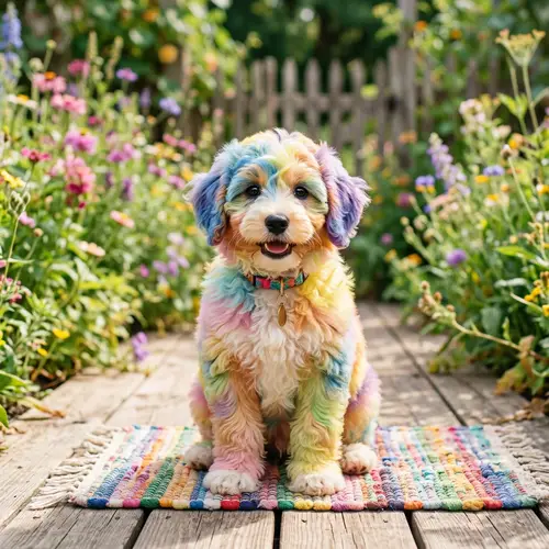 Cute Colourful Puppy Images and Tips