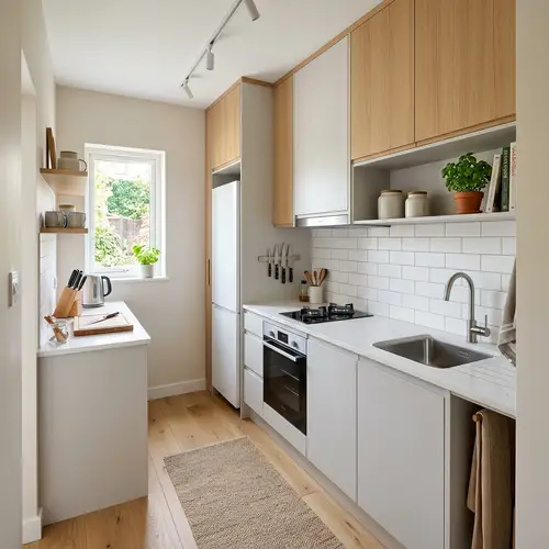 Stylish Compact Kitchen Design for Small Spaces