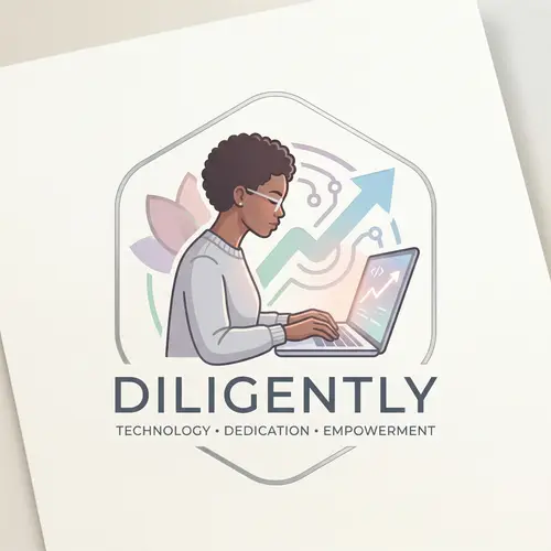 Effort & Dedication: Feminine Power Logo Design | Website Name