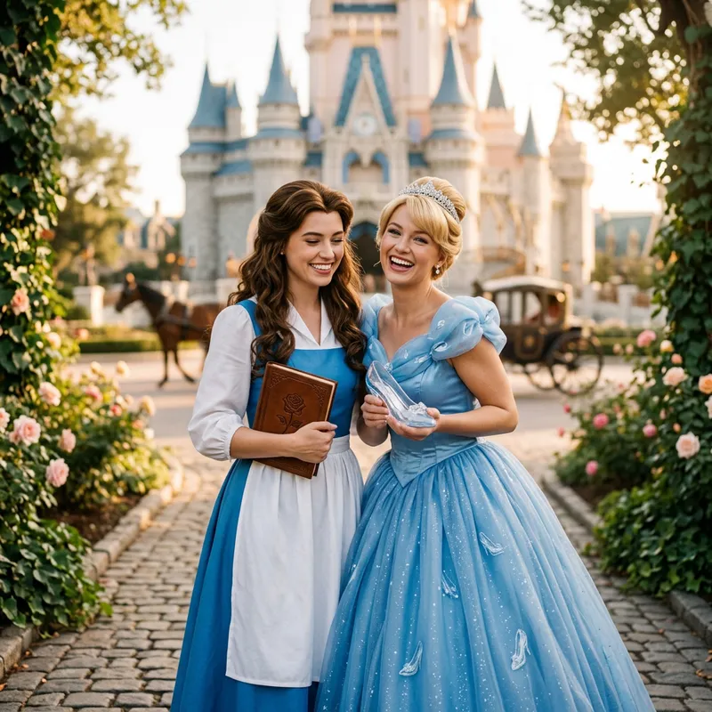 Disney Princess Photo Ideas for Friends