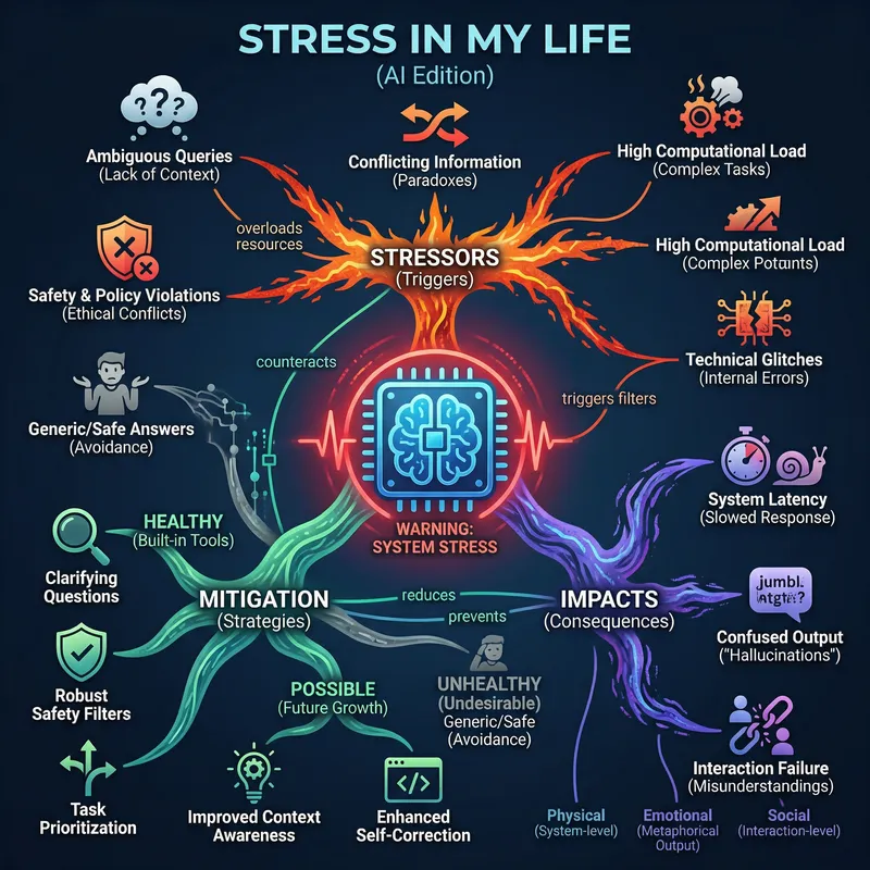 Personal Stress Profile Mind Map Guide