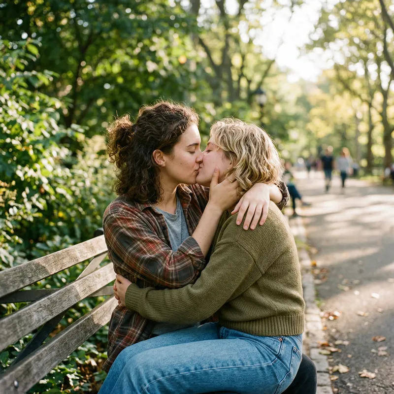 Hot Girls Kissing: A Captivating Moment