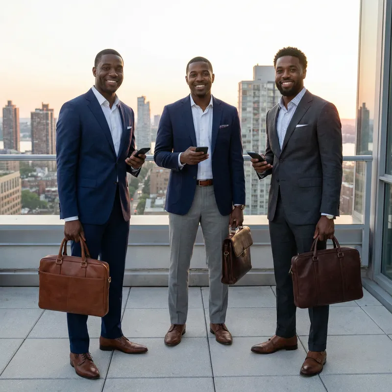 Handsome Wealthy Black Men - Style & Success