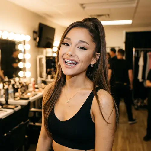 Ariana Grande with Braces: A Unique Look
