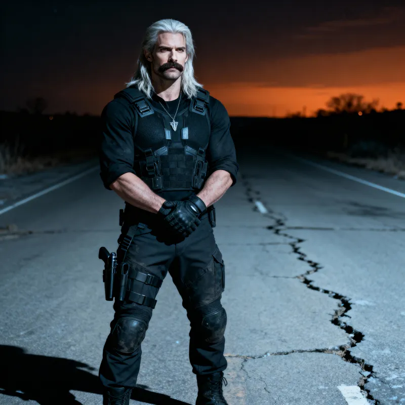 Stoic Warrior: A Battle-Hardened Protagonist