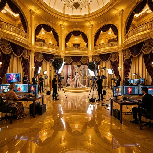 Artistic Photography and Montage Golden Arena