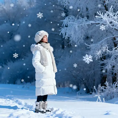 Perfect Snow Landscape Photo Enhancement