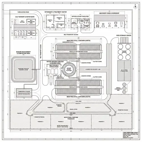 Ideal Dairy Farm Blueprint – Design Your Future Farm