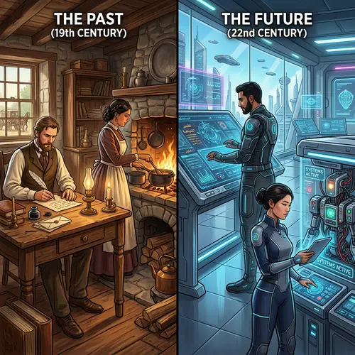 Past vs. Future: Gender Roles in Social Activities