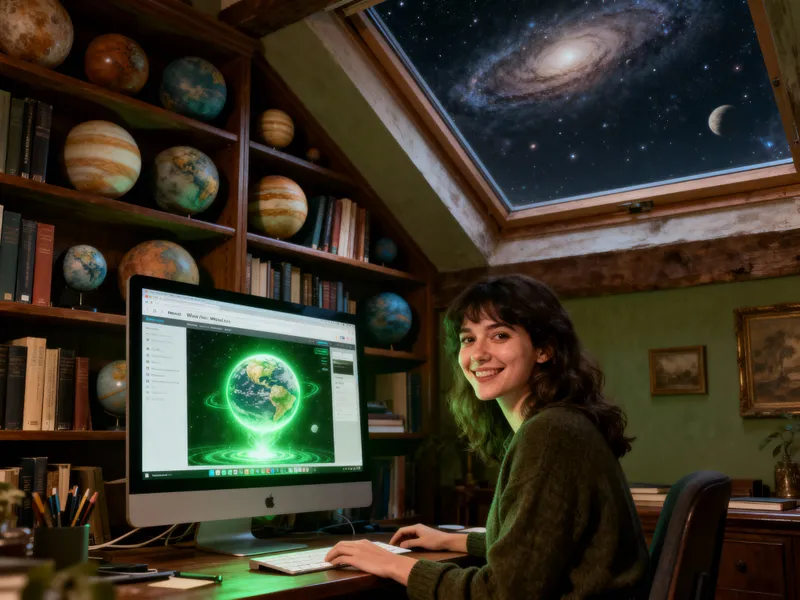 Website Creation: A Cosmic Adventure