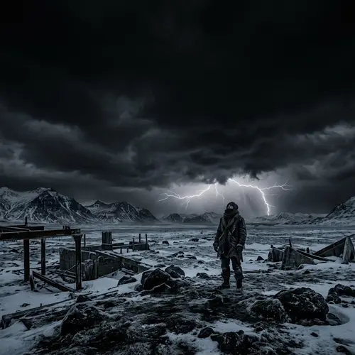 Beneath a Black Sky: Embracing Eternal Darkness