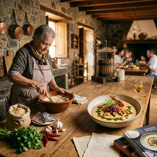 Escaldón de Gofio: History and Evolution with a Personal Twist