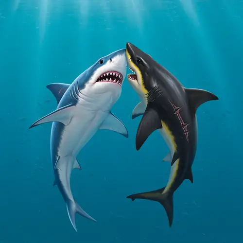 Unique Sharks Dapping: Human Bodies & Battle Scars