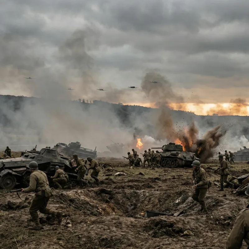 World War 2 Battlefield: A Glimpse into the Past