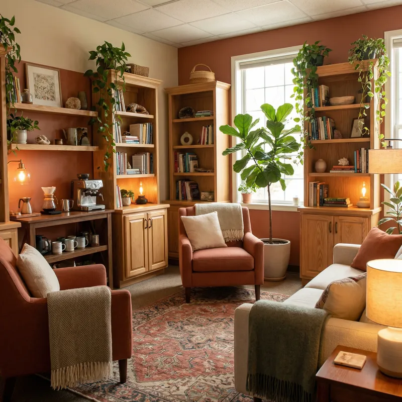Cozy Psychologist Office Design Ideas
