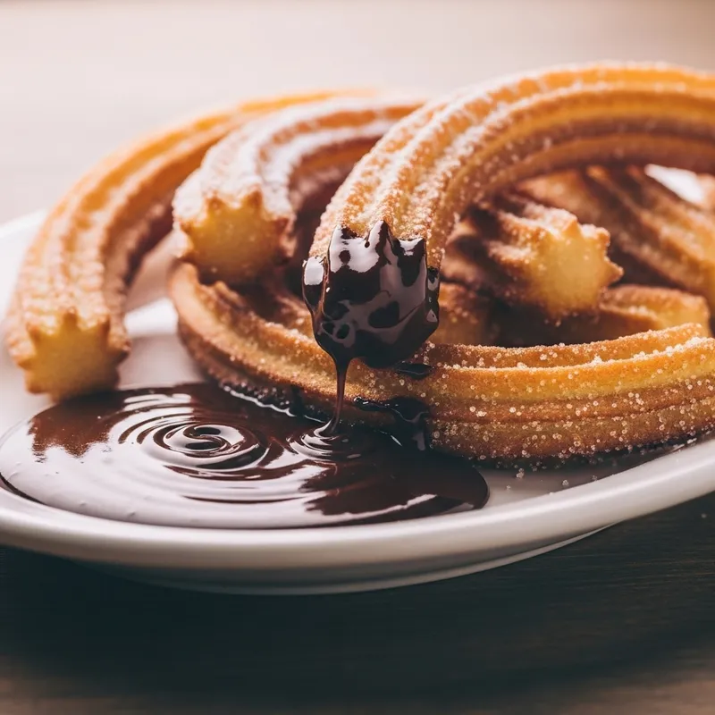 Delicious Churros con Chocolate Recipe
