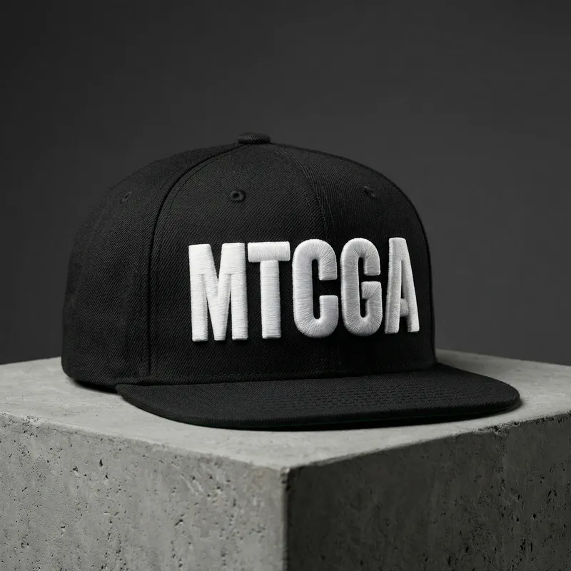 Professional 3D Embroidered Cap Mockup - MTCGA