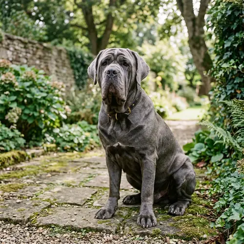 Grey Neapolitan Mastiff - Majestic and Unique Breed