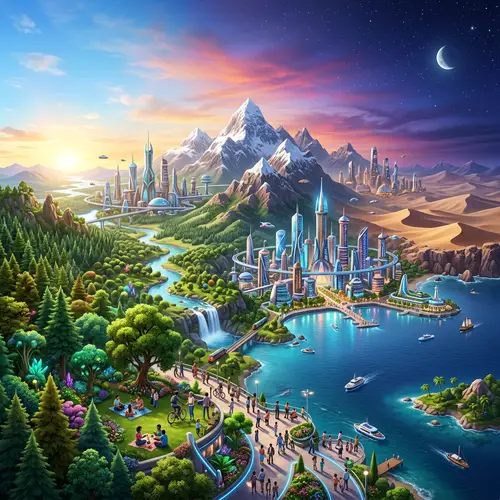 Create a Stunning 3D Imaginary World