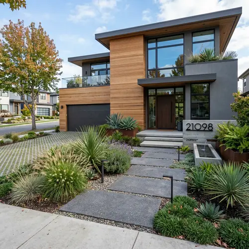 Modern Front Yard Design Ideas