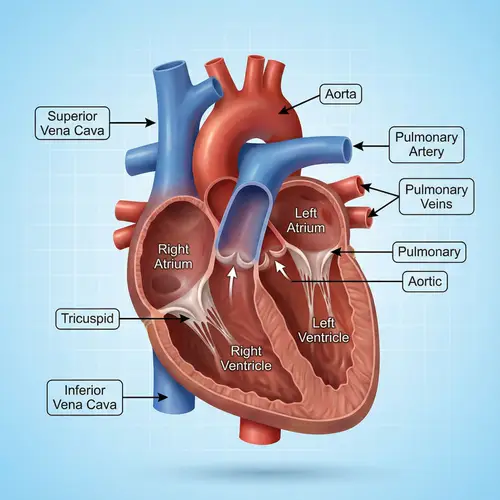 3D Human Heart Image for School Project