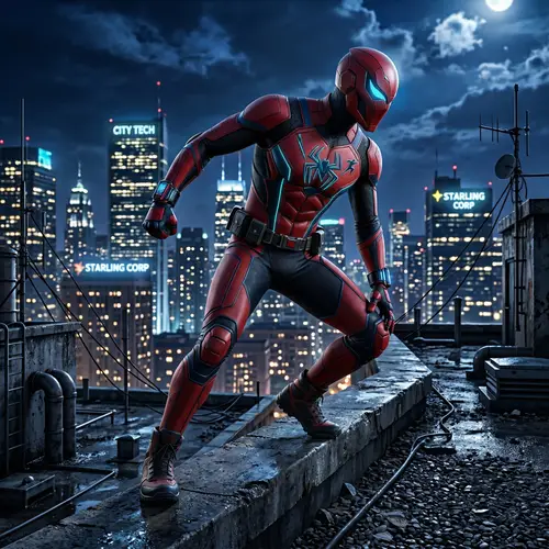 Urban Parkour Superhero Suit Design