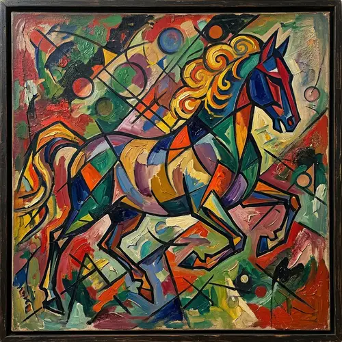 Abstract Horse Art: Early 20th-century Abstract Equine Representation