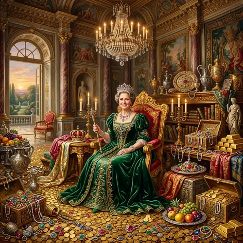 Immerse in the Aura of Wealth and Abundance