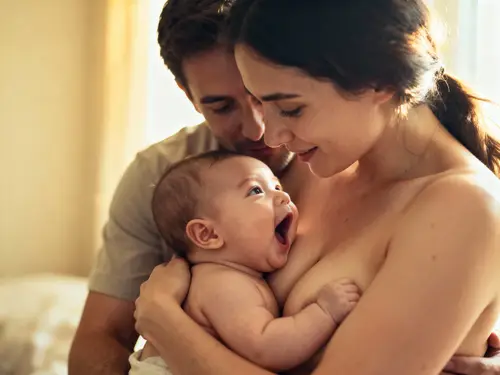 Tender Moments: Breastfeeding Bliss