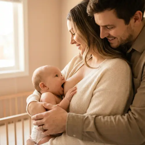 Tender Moments: Breastfeeding Bliss