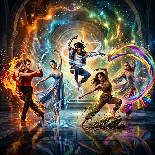 Five Elements Dance: A Harmonious Performance
