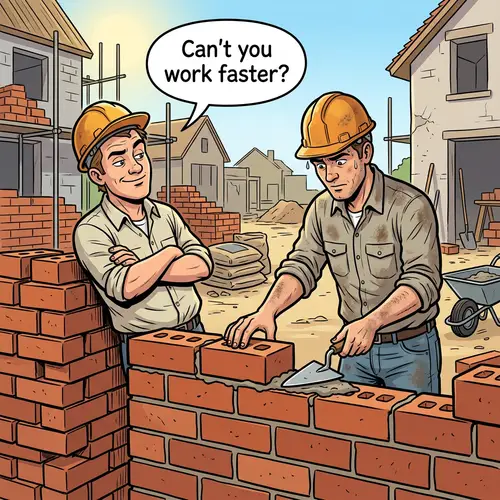 Bricklayer Work Ethics: Lazy vs. Hardworking