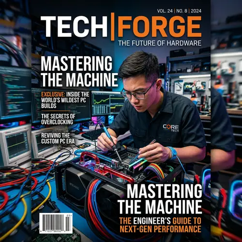 Futuristic Tech Engineer | Studio Lighting Canon EOS R5 Setup