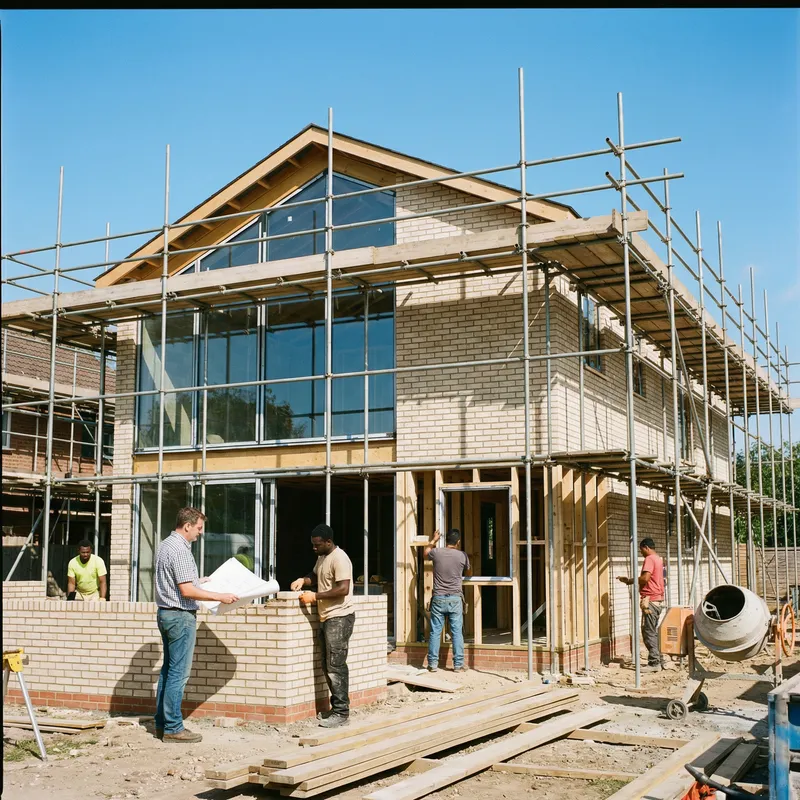 New House Construction: Innovative Building Process