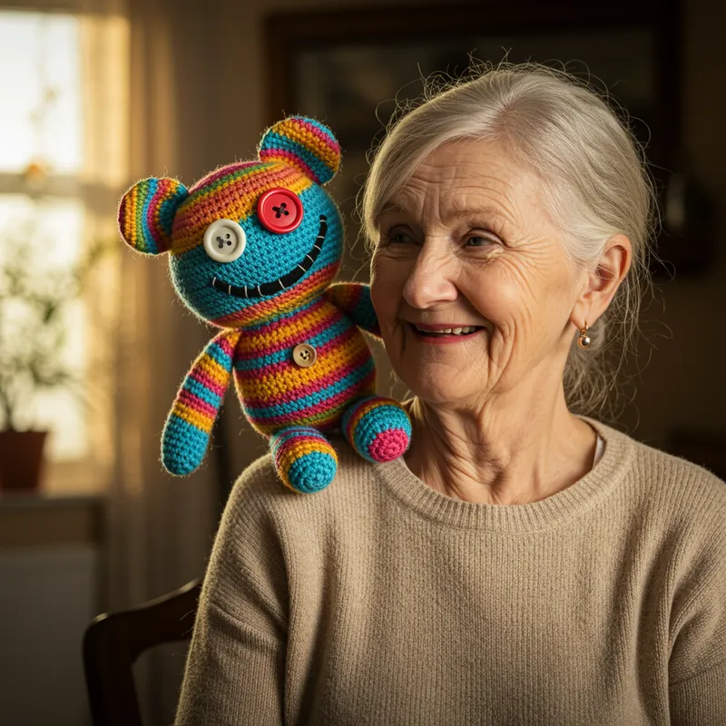 Funny Grandma Mascot for Events