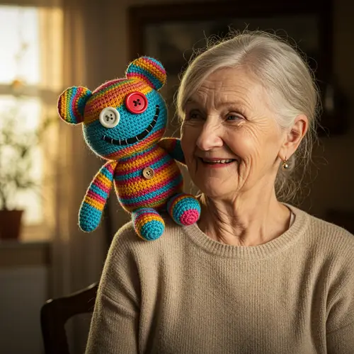 Funny Grandma Mascot for Events