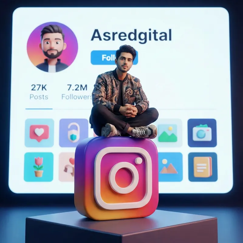 Stylish 30-Year-Old Influencer on Instagram Logo Stylish 30-Year-Old Influencer on Instagram Logo