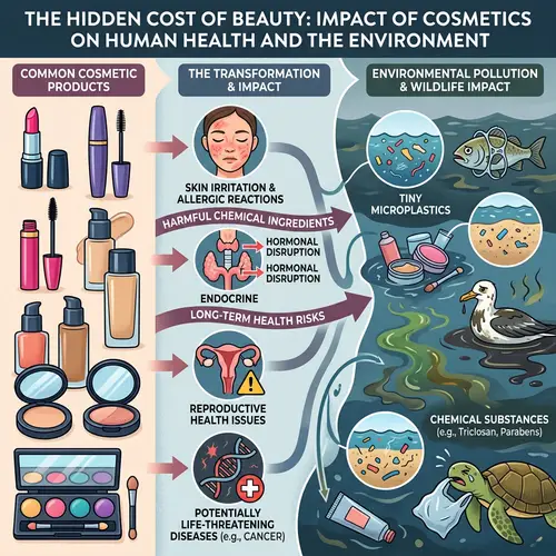 Impact of Cosmetics on Human Health & Environment: Explained