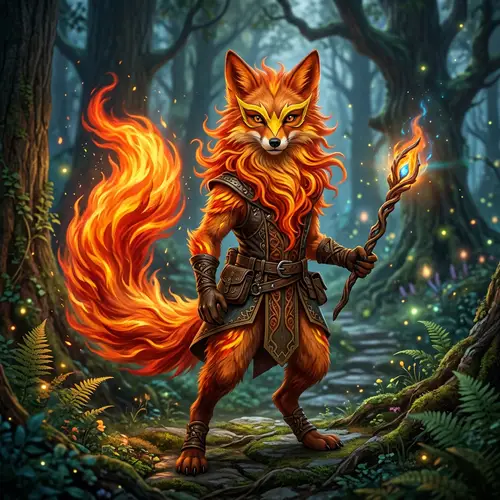 Pokémon Delphox | Mystical Fox Creature with Flaming Tail