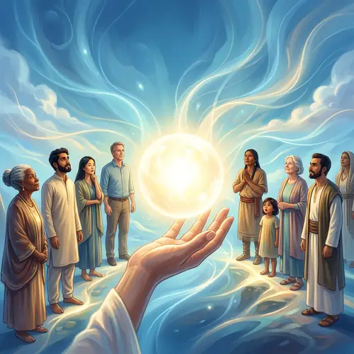 Empowering Truth Revealed - Ethereal Radiance Inspires Souls