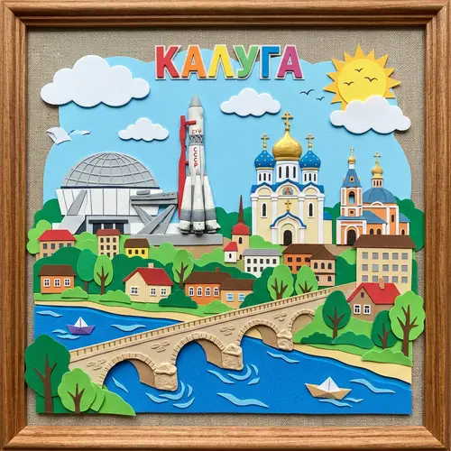 Applique Art from Kaluga: Creative Paper Designs
