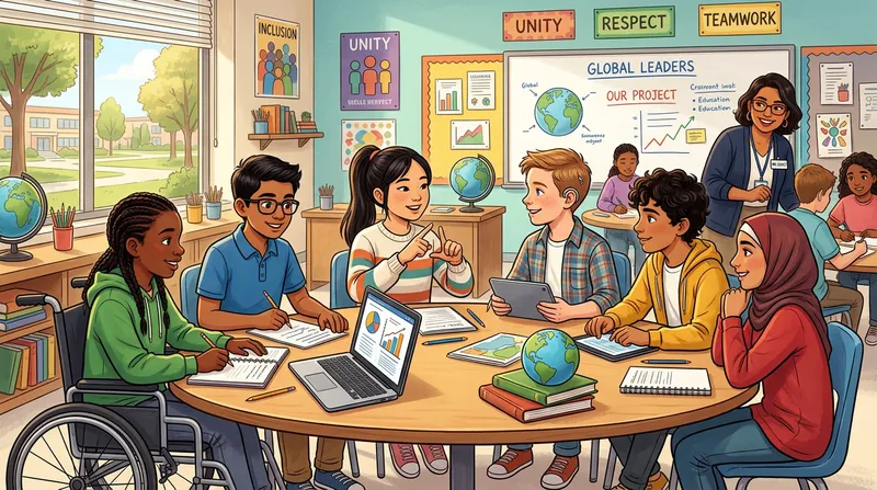 Inclusive Classroom Collaboration: Diverse Student Dynamics