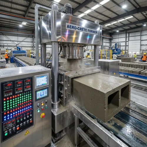 Advanced Lightweight Concrete Production Machine