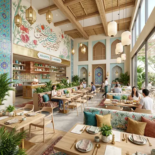 Persian & Pan-Asian Restaurant Design Concepts