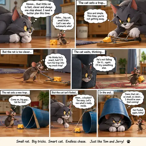 Funny Cat vs Rat Stories: Tom & Jerry Vibes