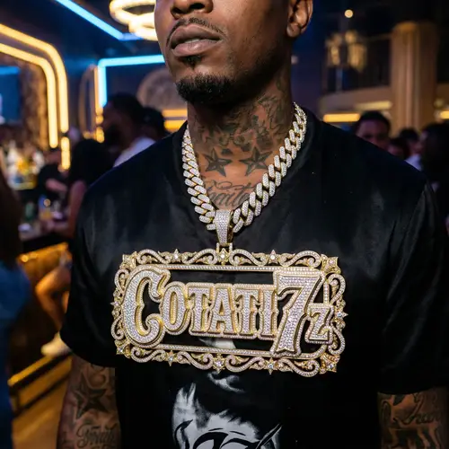 Cotati7z Bling Rapper Chain Pendant