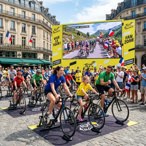 French City Tour de France Family Cycling Event