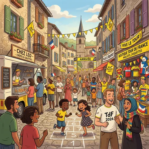 Vibrant Family-Friendly Activities at Tour de France Stop City