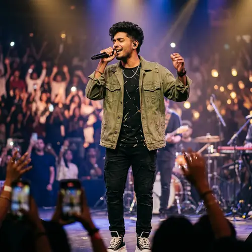 Young Adult South Asian Male | Stylish Urban Wear & Vocals